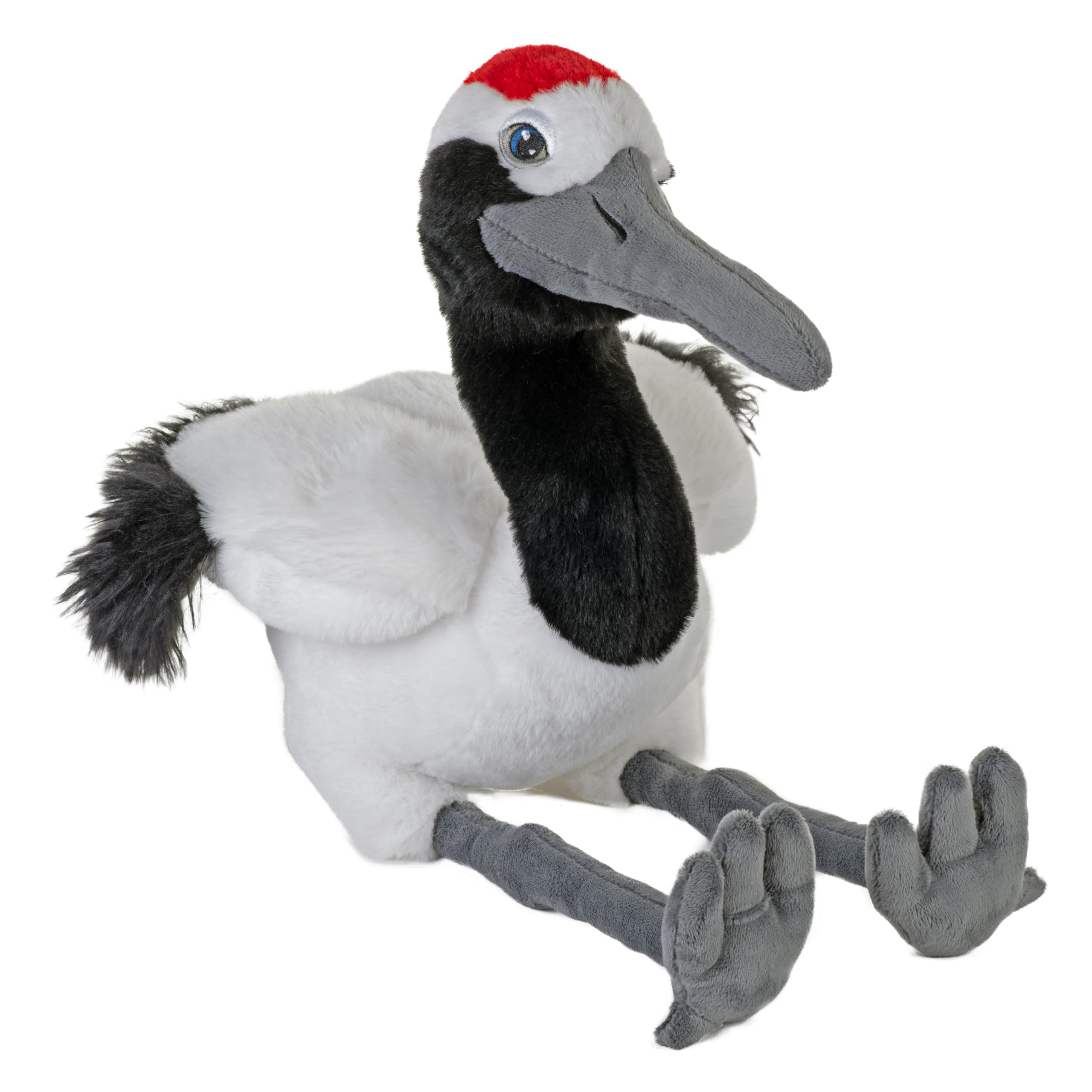 Amazon.com: Wild Republic Cuddlekins Eco Red Crowned Crane
